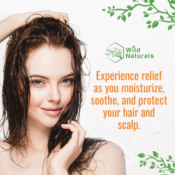 Eczema Psoriasis Conditioner and Dry Scalp Treatment - Anti Dandruff Hair Conditioner for Damaged Dry Hair - Scalp Psoriasis - Deep Conditioner for Seborrheic Dermatitis Scalp - Dry Scalp Conditioner