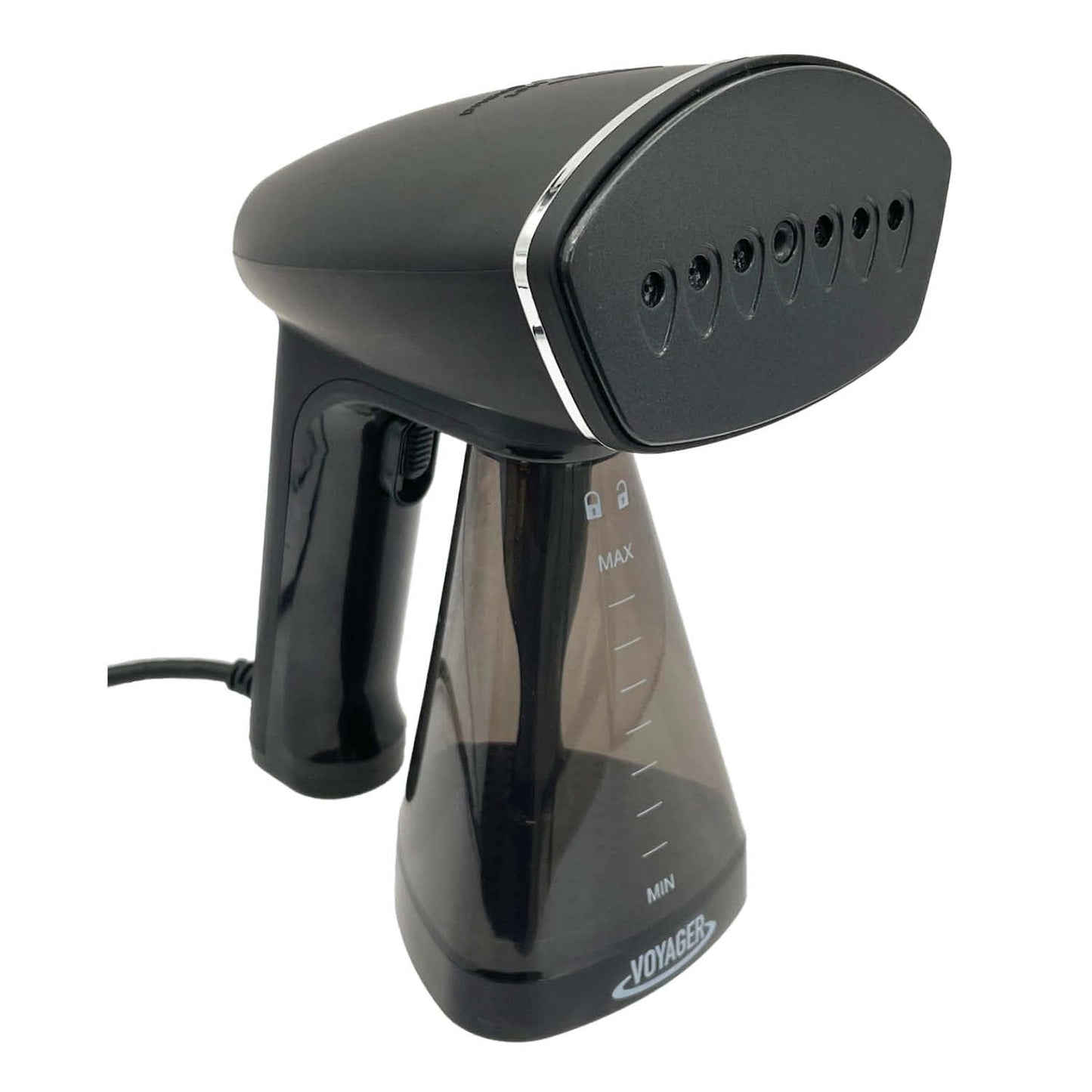 Voyager Cloud Handheld Clothes Steamer, 1650W power, Lightweight Garment and Fabric Steamer, Matte Black