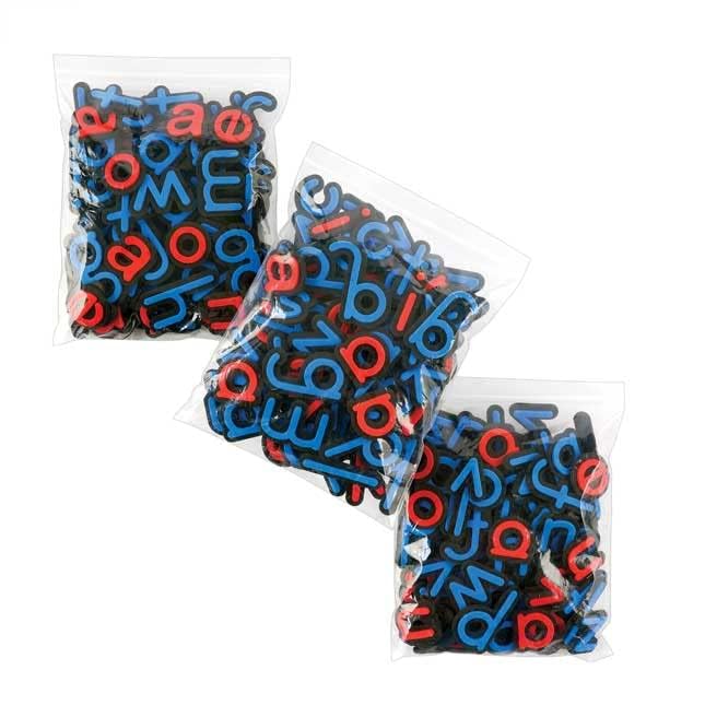 Really Good Stuff EZread Soft Touch Expanded Magnetic Letters and Storage Case
