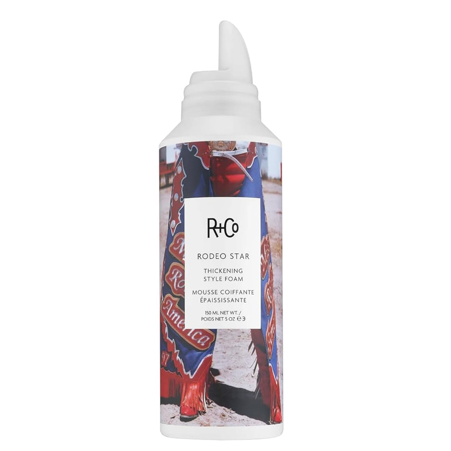 R+Co Rodeo Star Volumizing Thickening Foam for Fine to Medium Hair - 5 Oz