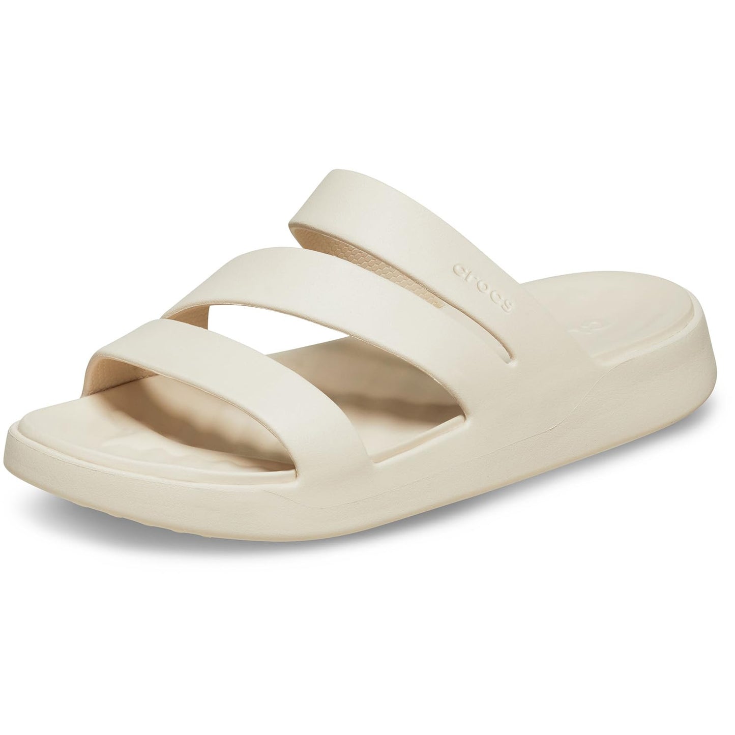 Crocs Women's Getaway Strappy Sandals, Stucco, 7