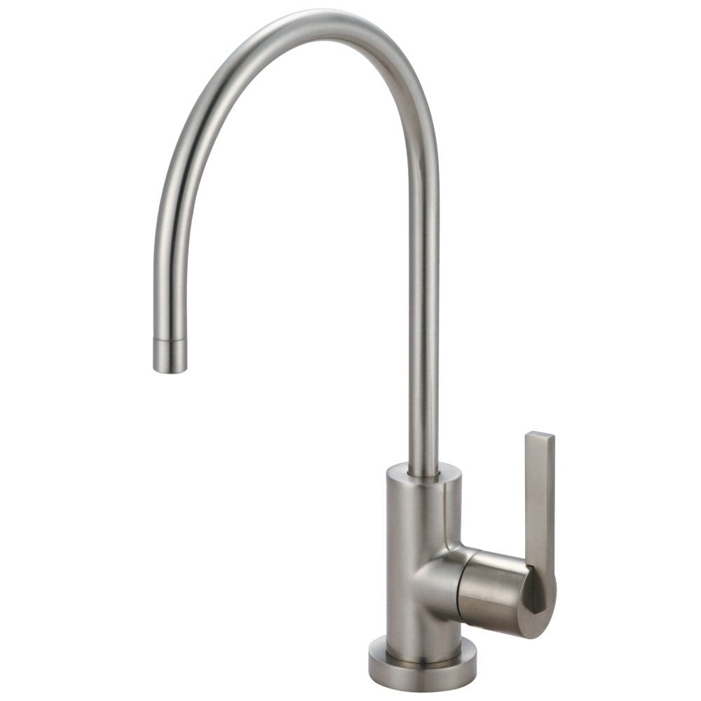 KINGSTON BRASS KS8198CTL Continental Water Filtration Faucet, 5.88 x 2.19 x 11.13, Brushed Nickel