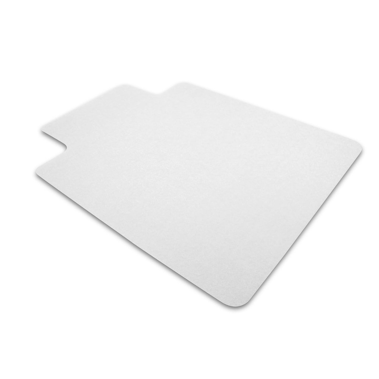 Floortex® Exclusive Lipped Polycarbonate Chair Mat - 48 x 53 for Hard Floor