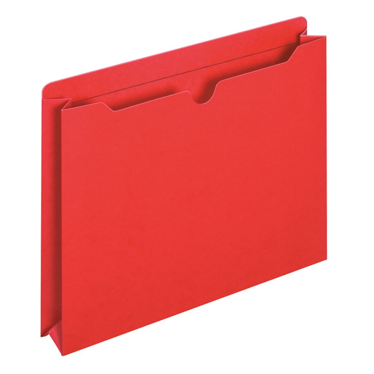 Globe-Weis/Pendaflex File Jackets, 2-Inch Expansion, Letter Size, Red, 50 Jackets per Pack (B3043DTRED)