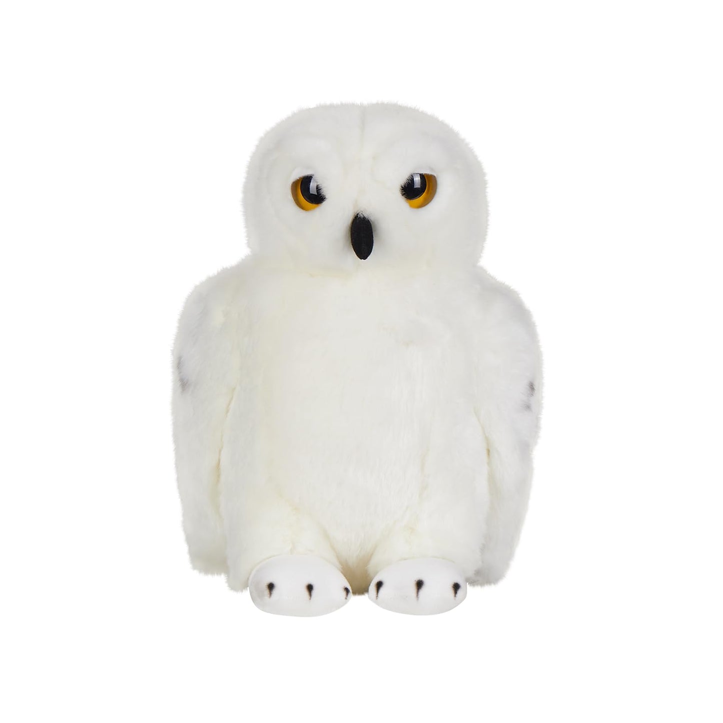 Harry Potter Hedwig Soft Toy - Large 12" Plush Owl - Collectible Toy - White Snowy Owl with Yellow Eyes & Black Beak - Stuffed Animal Gift for Fans, Kids & Collectors