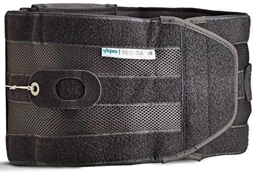 ASPEN Medical Products Quikdraw PRO Back Brace with Pulley System for Lower-Back and Lumbar Pain Relief, Medium