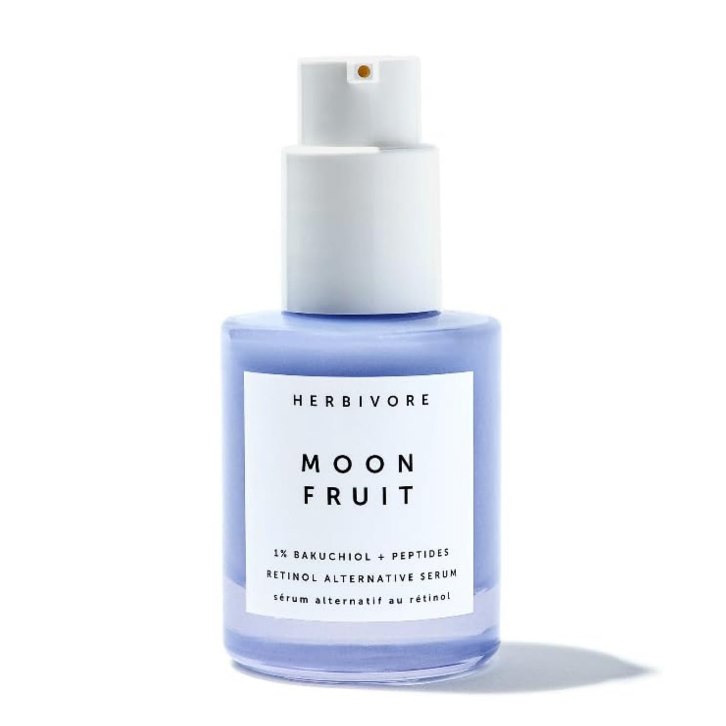 HERBIVORE Bakuchiol Retinol Alternative Moon Fruit Face Serum EXTRA STRENGTH – 1% Bakuchiol + Peptides, Smooths Skin, Reduces Fine Lines & Wrinkles, Plant-based, Vegan, Cruelty-free, 30mL / 1 oz