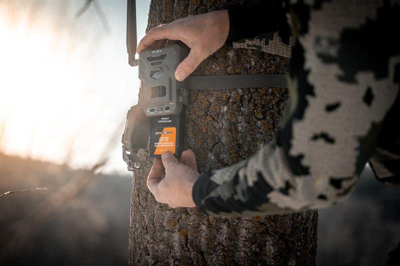 SPYPOINT LIT-22 Rechargeable Lithium Battery Pack (7.4V, 5.4Ah) for Cellular Trail Cameras, Compatible with Flex Series (Flex-M, Flex-S, FLEX-G36, Flex-Plus), Includes AC Charging Cable (Pack of 2)