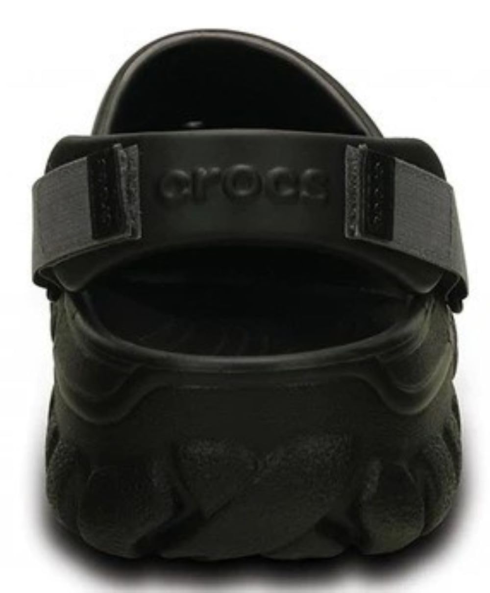 Crocs Unisex-Adult Offroad Sport Clogs, Black/Graphite, 10 Men/12 Women