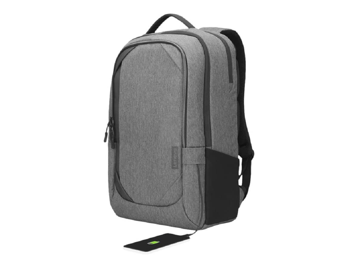 Lenovo Laptop Backpack in Grey for Unisex
