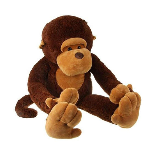 YunNasi Large Stuffed Monkey Giant Monkey Stuffed Animal Big Gorilla Plush Toy for Kids and Girlfriends (43.3 Inches)