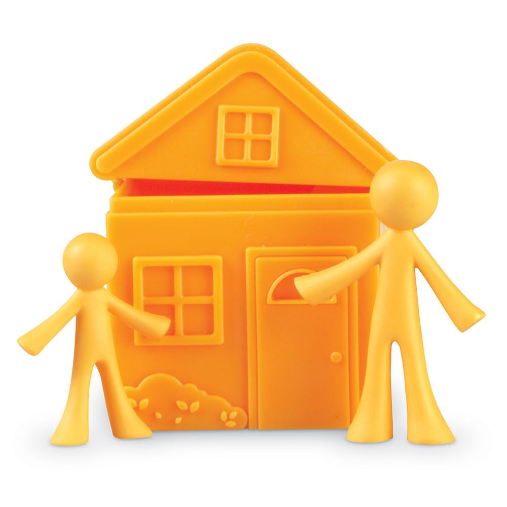Learning Resources All About Me Sorting Neighborhood - 42 Pieces, Ages 3+ Social Emotional Learning Toys, Toddler Learning Toys