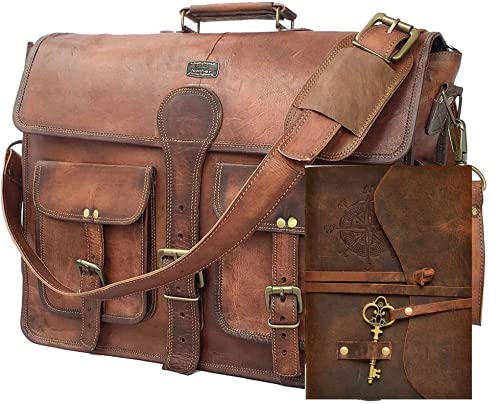 18 inch laptop messenger with journal and lovely key journal combo crossbody laptop messenger bag
