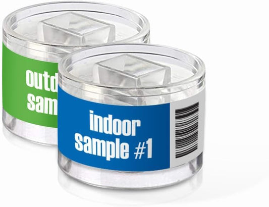 (1 ROOM) Refills for GOT MOLD?® Test Kit | Air-O-Cell® Spore Trap Air Sampling Cassettes | Full Mold Type & Quantity Analysis | 1, 2 or 3 Room | Reusable BioVac™Air Sampler NOT Included | 1 ROOM