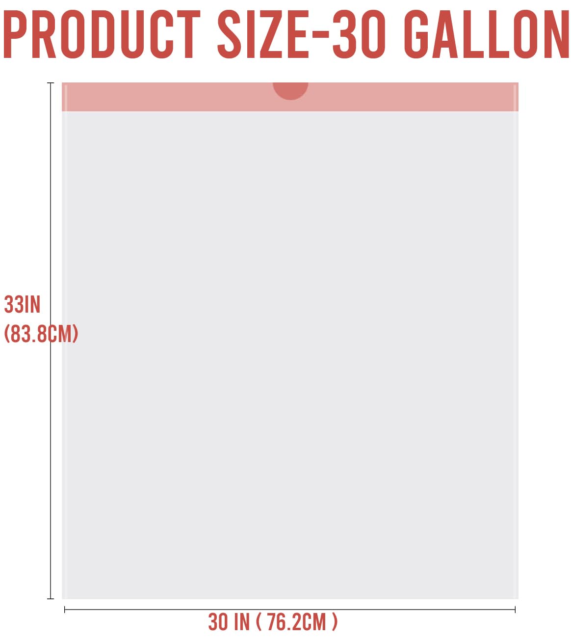 BEIDOU-PAC 30 Gallon Trash Bags Drawstring, 75 Count, White & Unscented, Multi-purpose Garbage Bags Can Liners for Business Home Kitchen Commercial and Industrial