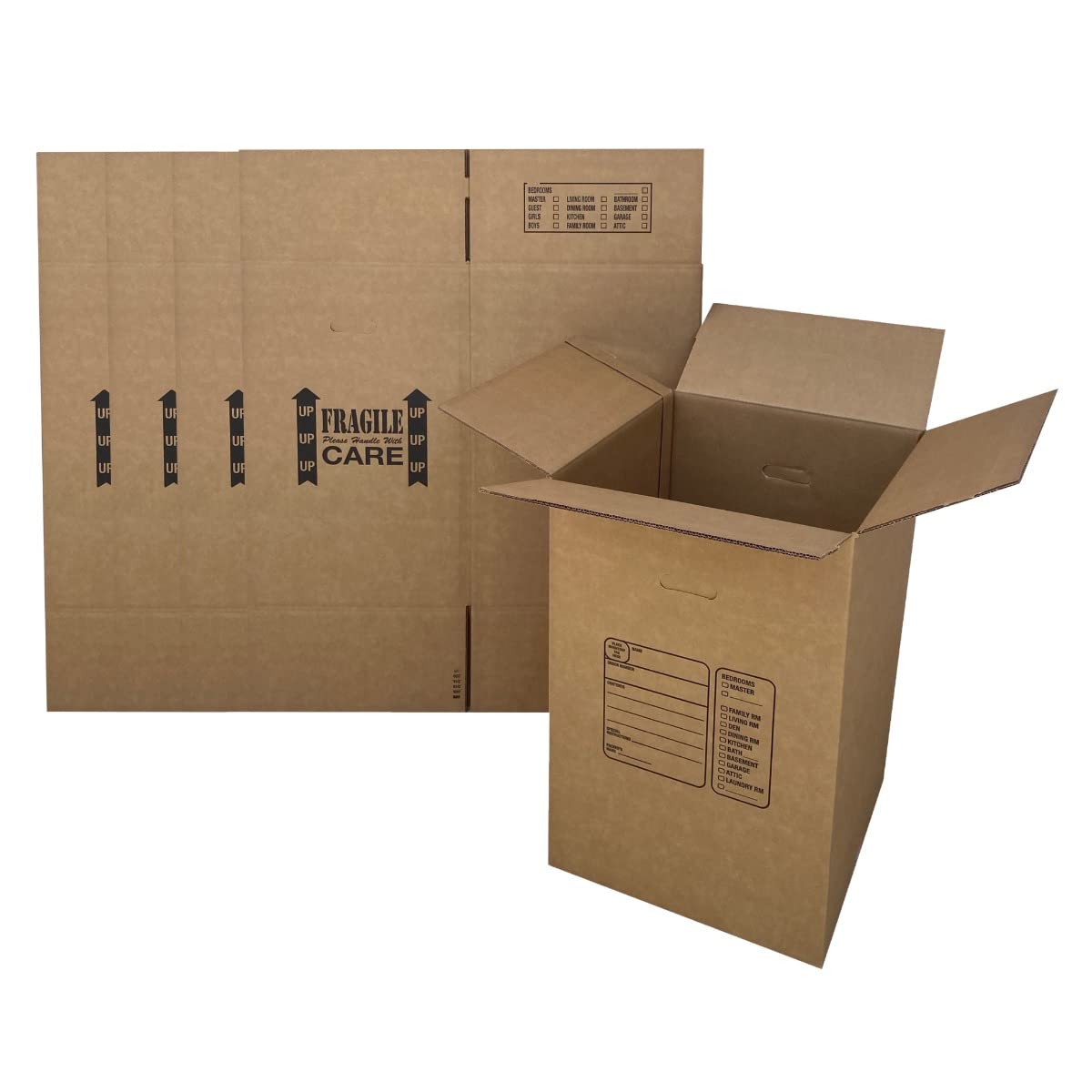 Uboxes 4 Kitchen Moving Boxes Double Wall 18x18x28" boxes,BOXBUNDKIT04
