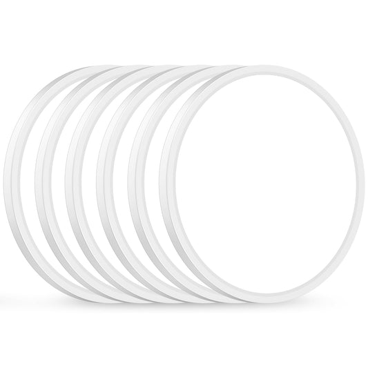 Brightever 6 Pack LED Flush Mount Ceiling Light Fixtures, 12 Inch 28W, Super Slim 0.67 Inch Dimmable LED Ceiling Light, 5000K Daylight 3200LM Modern Ceiling Lamps for Bedroom, Kitchen, Hallway, White