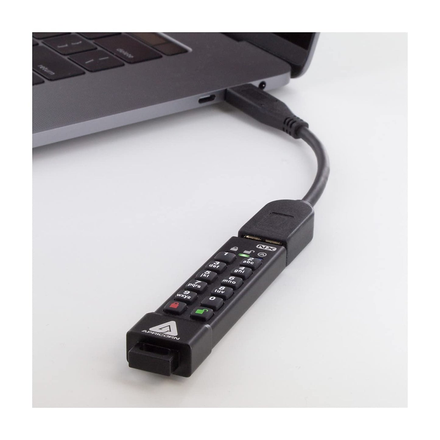 Apricorn ASK3-NX 32GB USB 3.1 Encrypted Secure Drive (ASK3-NX-32GB)
