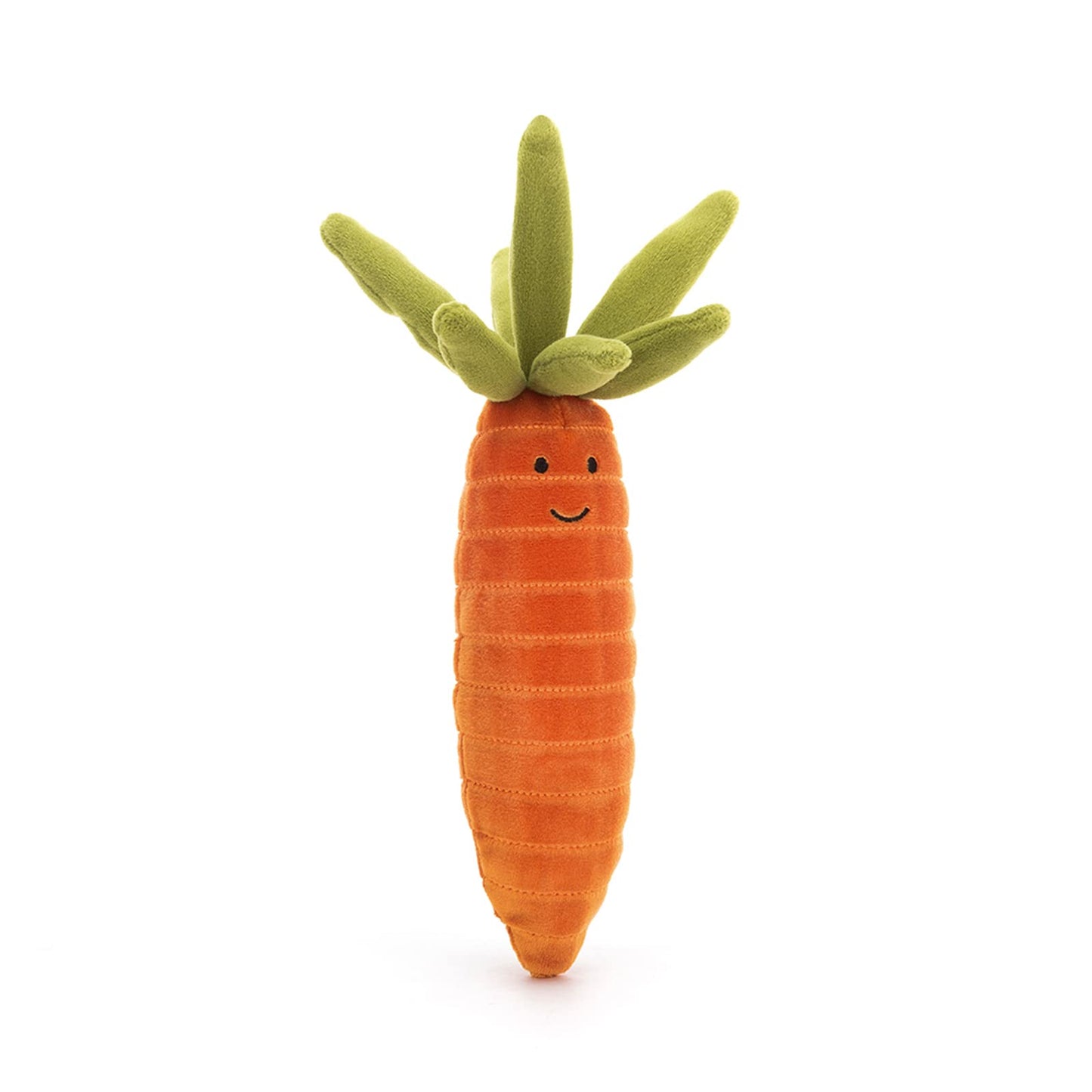 Jellycat Vivacious Vegetables Carrot Plush, 7 inches