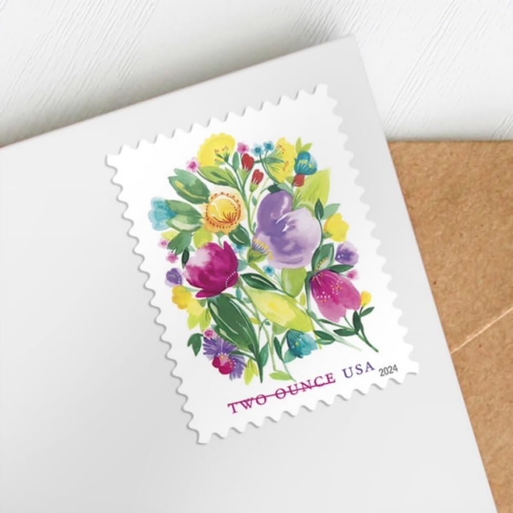 United States Postal Service Wedding Blooms Two Ounce (2 oz.) (Sheet of 20) Postage Stamps Scott #5850