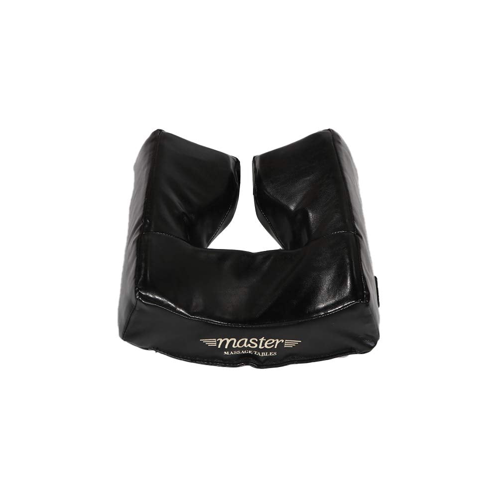 Master Massage Massage Patented Memory Foam Ergonomicdream Face Cushion Pillow Headrest, Black