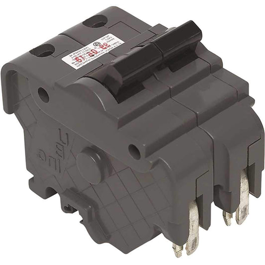 Connecticut Electric UBIF230N 30 Amp New Federal Pacific Electric Stab-Lok NA230 Replacement. Two Pole Thick Series Manufactured, Gray
