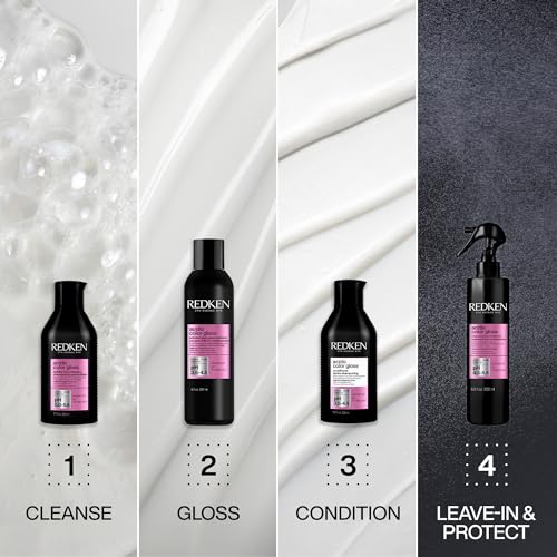 Redken Acidic Color Gloss Conditioner | For Color-Treated Hair | Helps Prolong Hair Color and Add Shine | Smooth, Glossy Finish