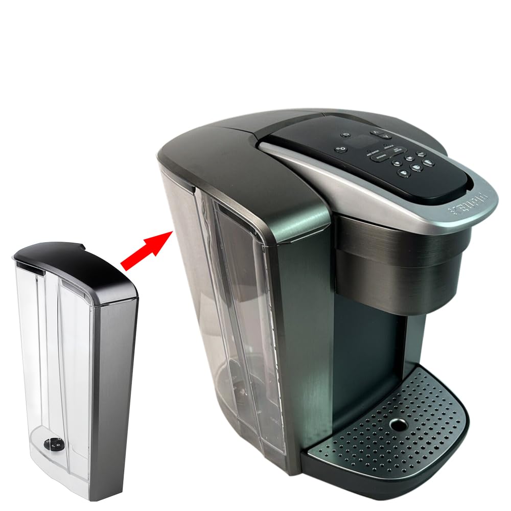 Anbige Replacement Parts Water Reservoir with Lid,Compatible with Keurig K-Elite Coffee Maker (SILVER)