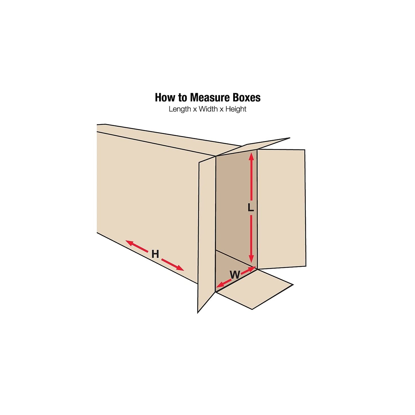 Aviditi 10212SSFOL Self-Seal Side Loading Corrugated Cardboard Box 10 7/8" L x 2" W x 12 1/4" H, White, For Shipping, Packing and Moving (Pack of 25)