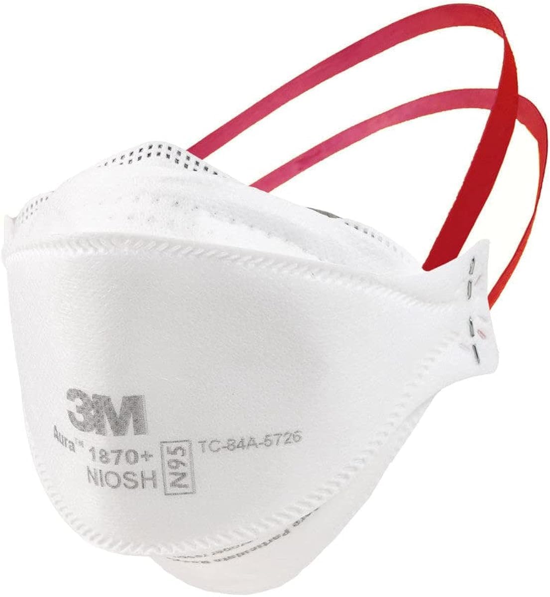 3M Aura Particulate Respirator, 1870+, 1870Plus, NIOSH, N95, Bulk Case of 440