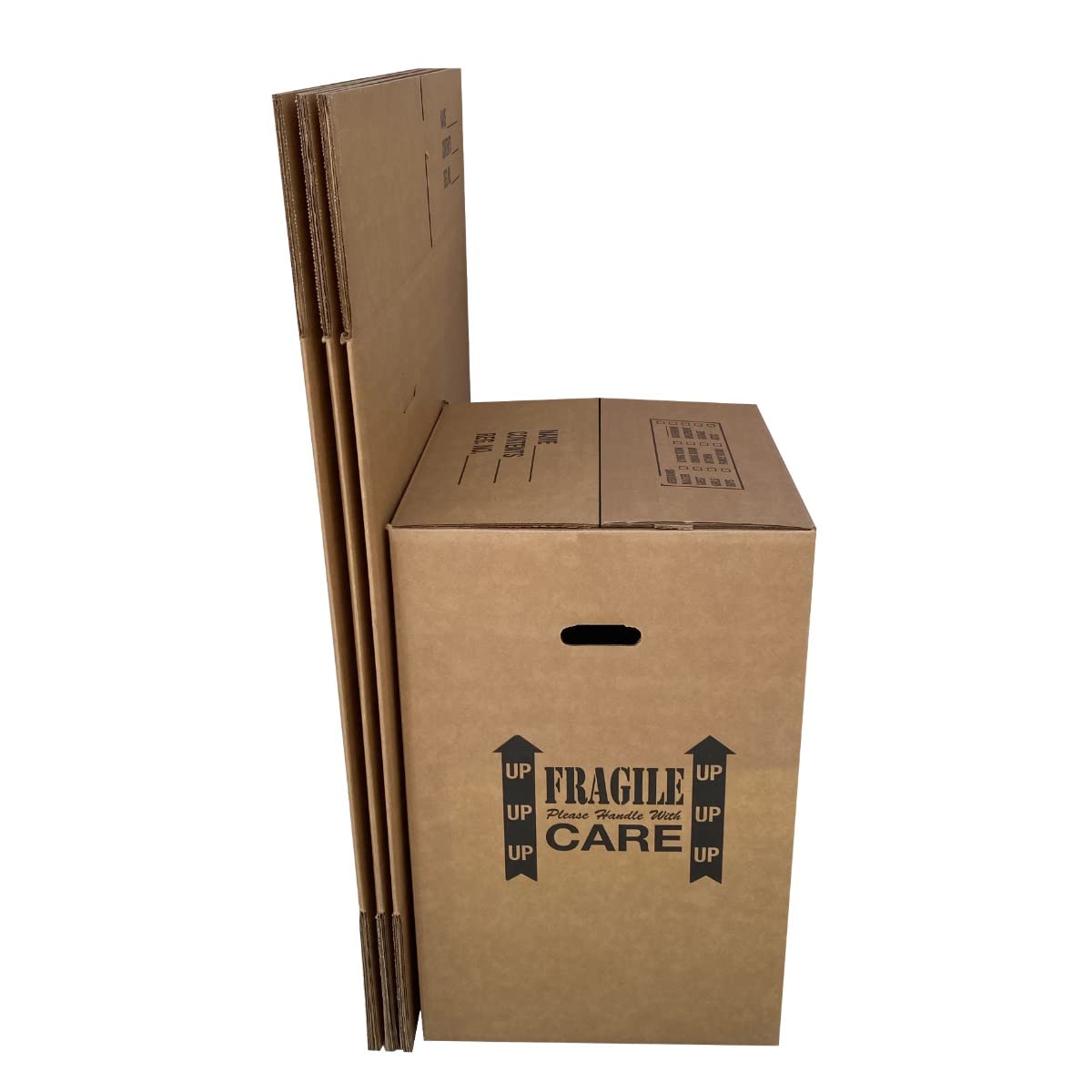 Uboxes 4 Kitchen Moving Boxes Double Wall 18x18x28" boxes,BOXBUNDKIT04