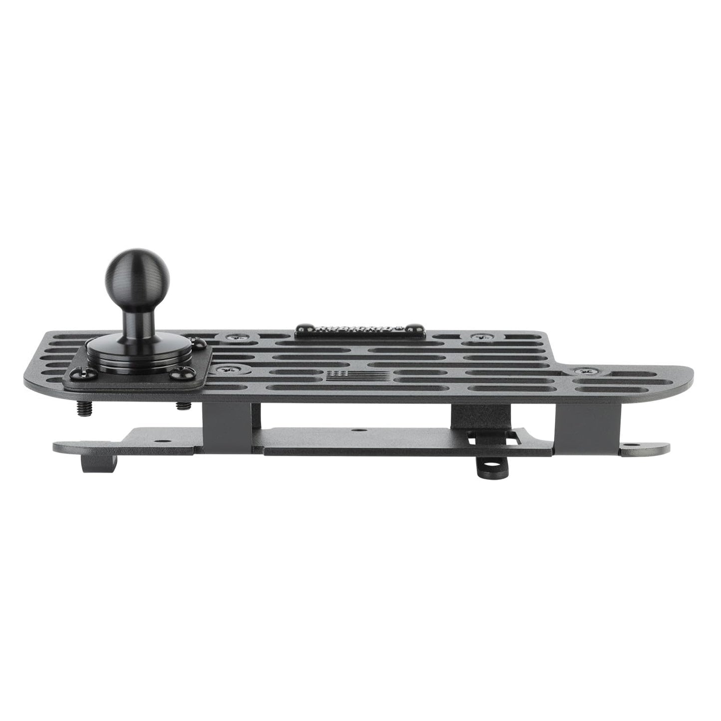 Bulletpoint Dash Mount Cell Phone Holder RAM Truck Compatible (2019+ 1500, 2500, 3500 and TRX) with 20mm Ball Mount - Compatible with iPhone and Android Smartphones (RubiGrid v2 Multi-Device Mount)