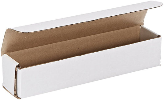 Box USA Mailer Boxes Small 10"L x 2"W x 2"H 50-Pack - Corrugated Cardboard Box for Shipping, Moving, Mailing, Packing, Packaging and Storage