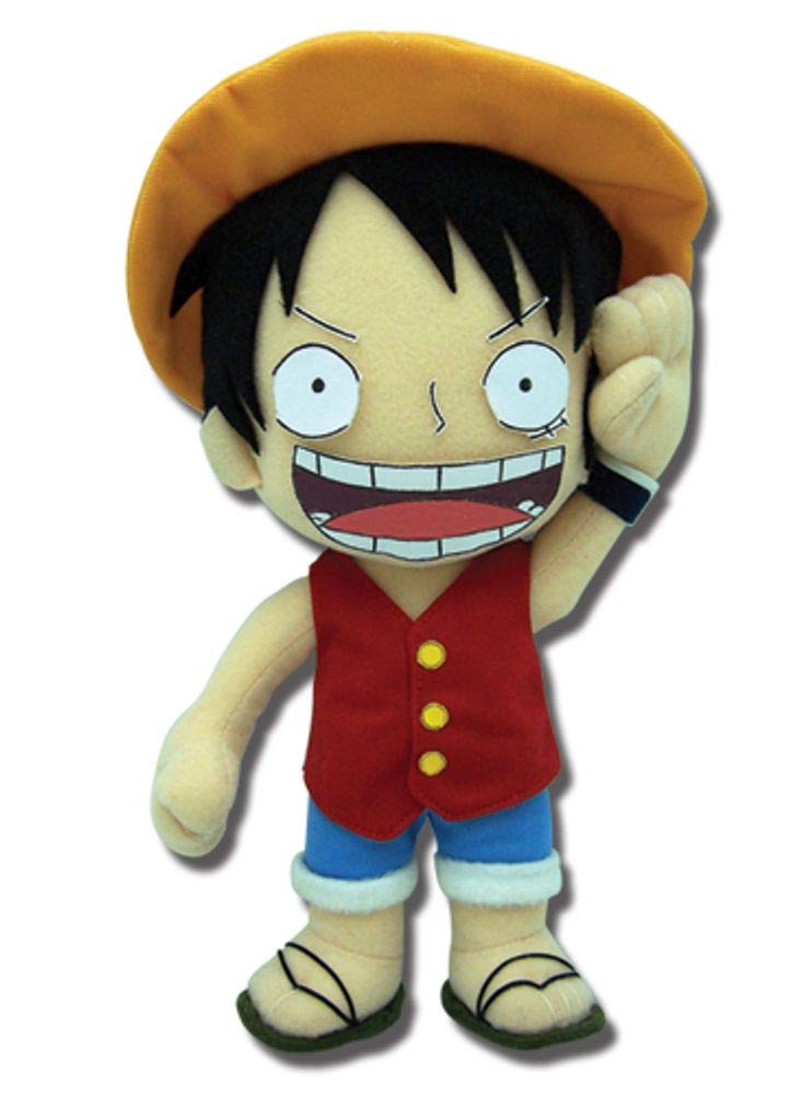 Great Eastern GE-8986 One Piece 10-Inch Monkey D. Luffy Plush
