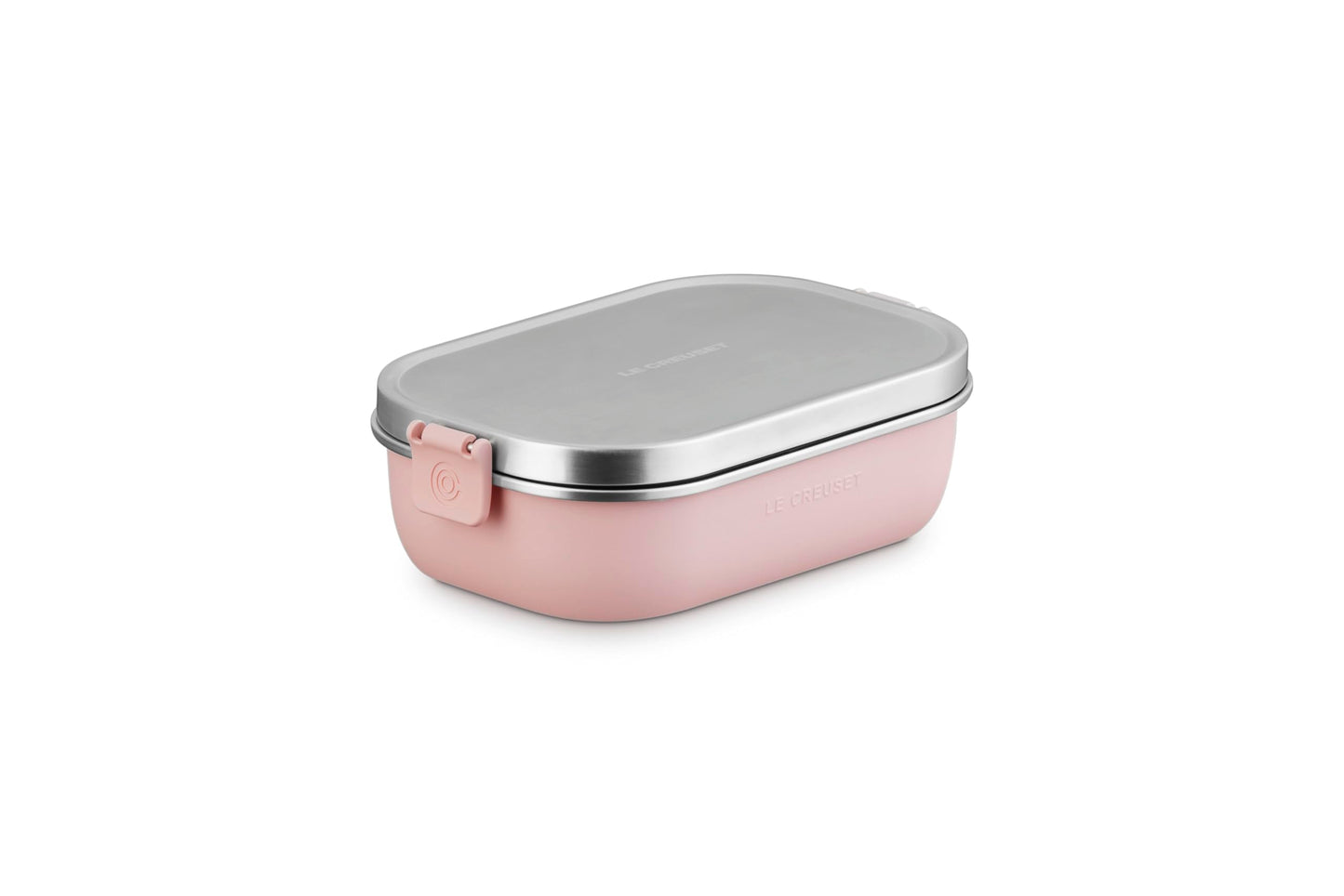 Le Creuset Stainless Steel On The Go Lunch Box, 30 oz., Shell Pink