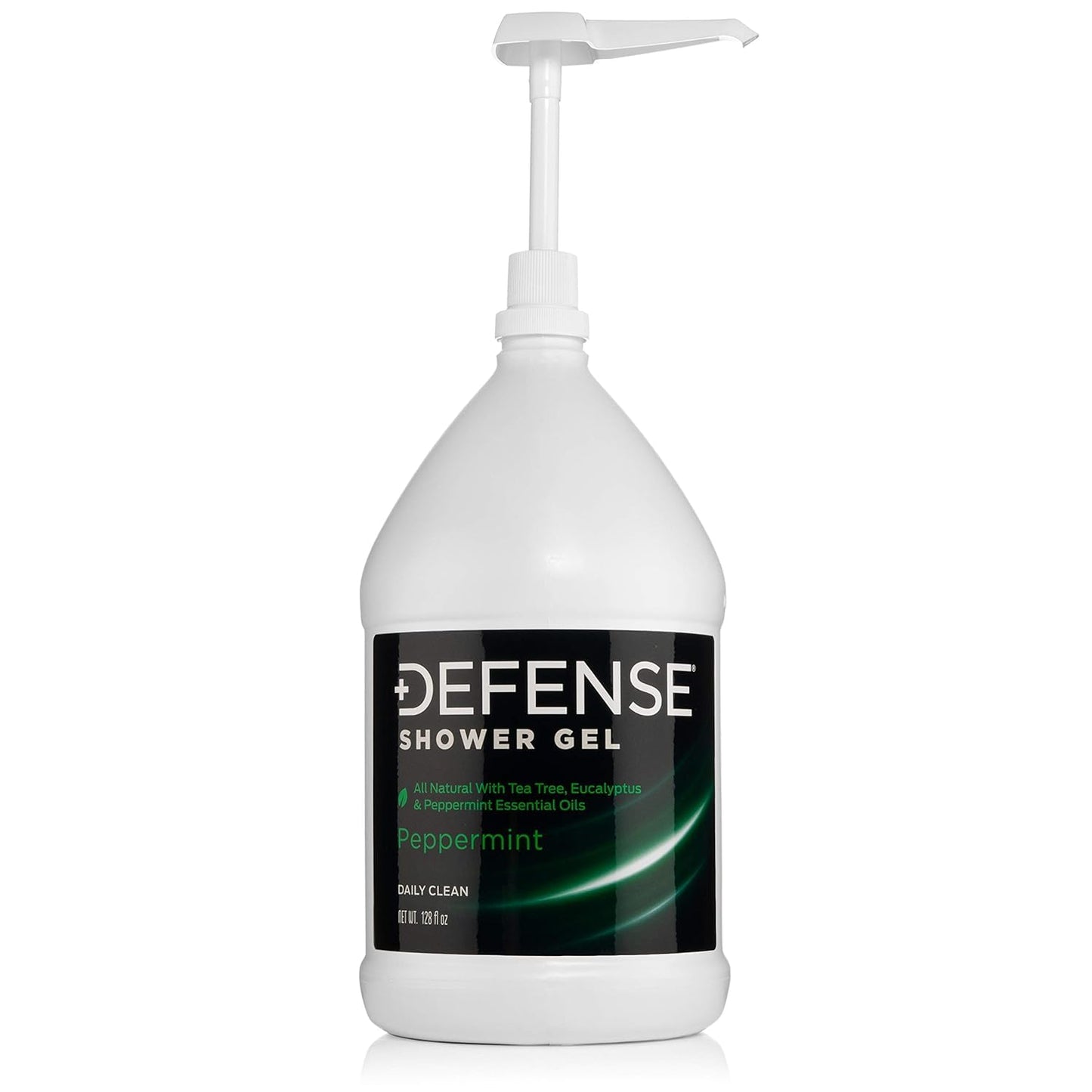 Defense Soap Peppermint Body Wash Shower Gel 1 Gallon (128 Fl Oz)