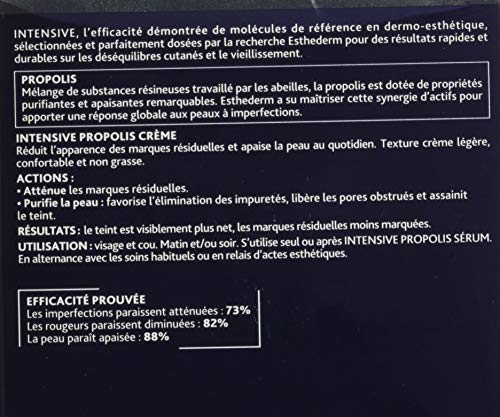 Institut Esthederm - Intensive Propolis Face Cream - Skin Soothing and Purifying - Oily Skin - Skin with irregularities