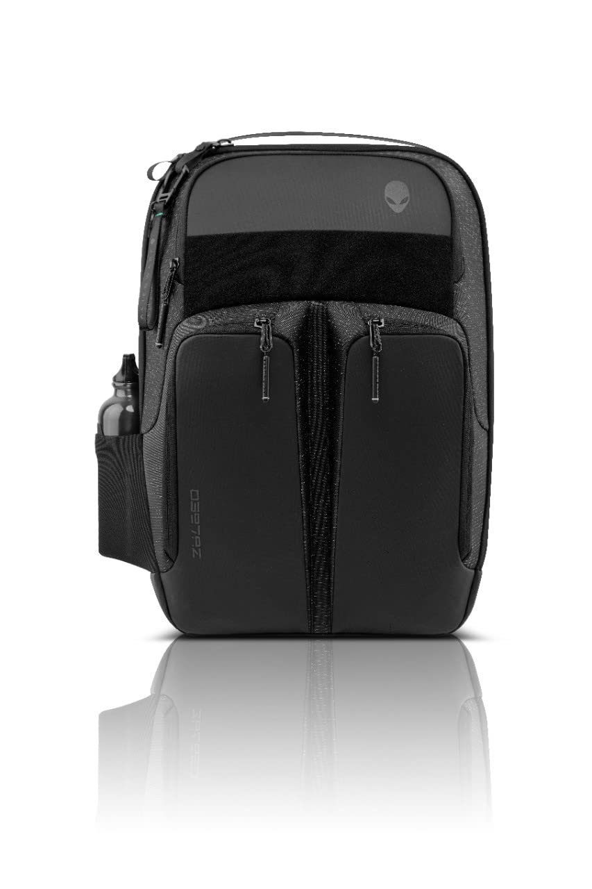 Alienware Horizon Utility Backpack, AW523P, Weather resistant, Padded back and shoulder straps, EVA padding, RFIDsafe, Black
