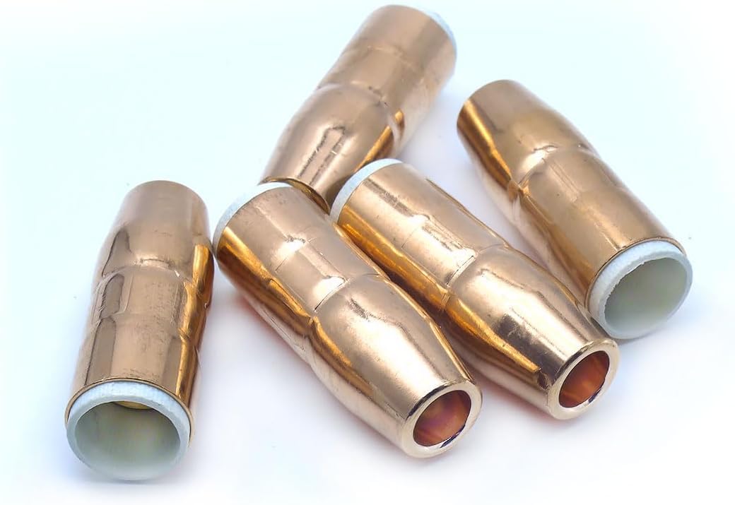 Nozzle For N-M1200C 1/2" Flush AccuLock MDX Fits Miller MDX-250 MDX250 MIG Welding Guns Part 5-PK