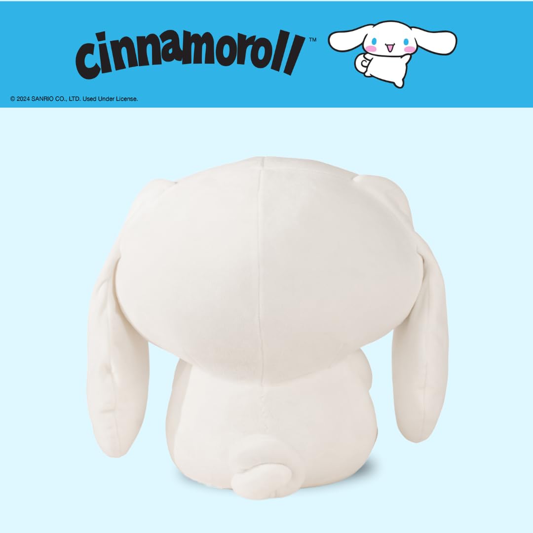 Franco Calm Cinnamoroll Bedding Super Soft Calming 3Lb Weighted Cuddle Pillow Buddy, Comfort Pillow, (Officially Licensed Product)