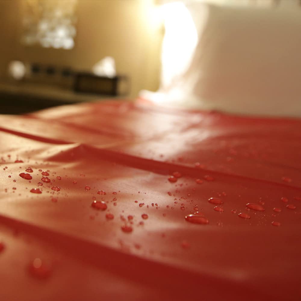 Zishine Waterproof Bed Sheets with Inflatable Pillow for Essential Oil Massage Spa, King 83x83in