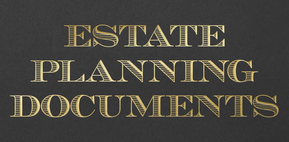 The Gallery Collection, 25 Count, Black, Estate Planning Documents Pocket Folders, Gold Foil Stamped, for Legal Professionals (9 x 12)