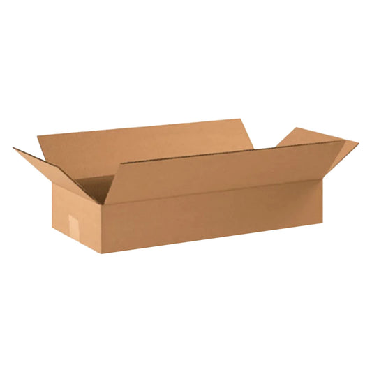 BOX USA Shipping Boxes Medium 22"L x 10"W x 4"H 25-Pack - Corrugated Cardboard Box for Moving, Mailing, Packing, Packaging and Storage