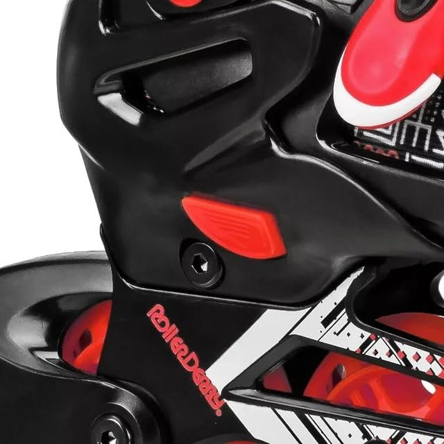 Roller Derby Falcon 2-in-1 Combo Quad and Inline Skates for Kids, Adjustable Sizing