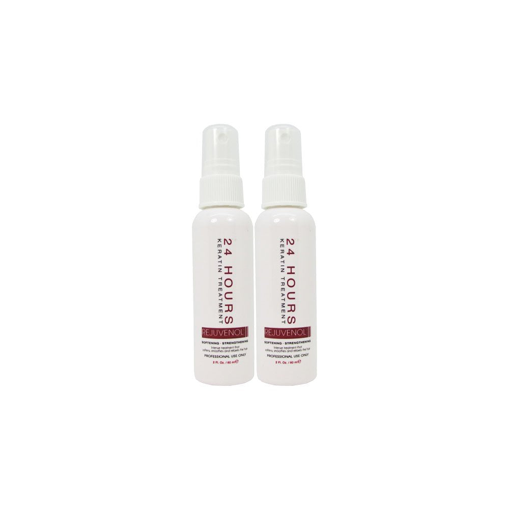 Rejuvenol 24 Hours Keratin Treatment with Collagen 2oz "Pack of 2"