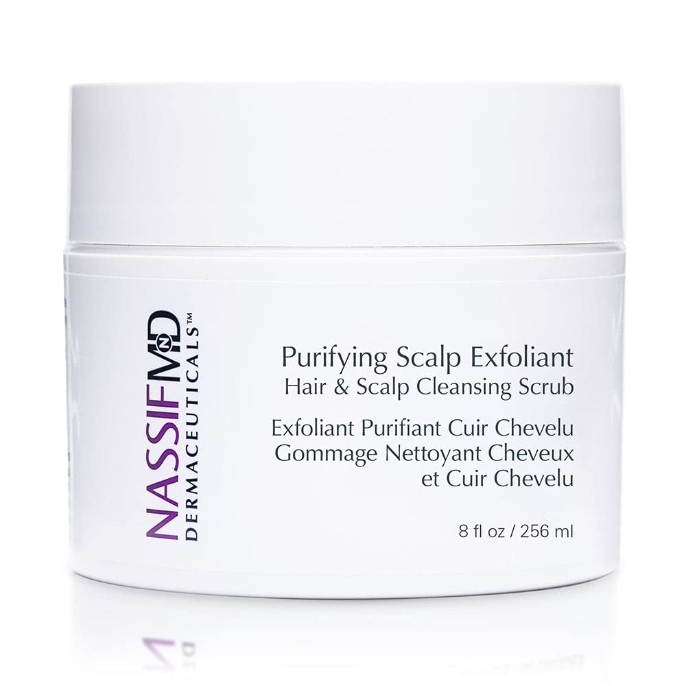NassifMD Purifying Scalp Detox Exfoliant Hair & Scalp Cleansing Scrub