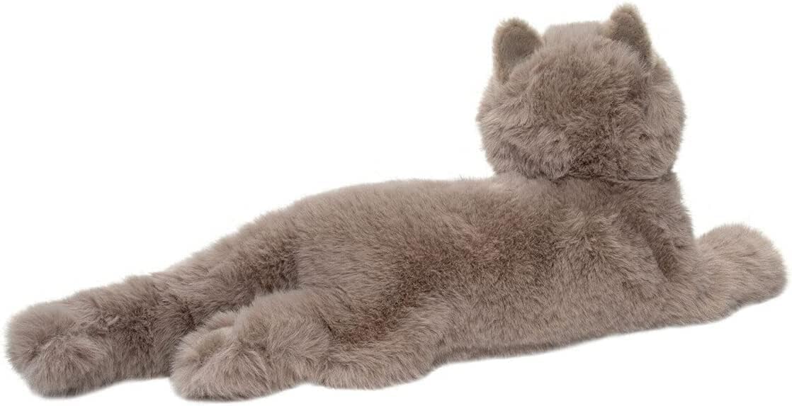 Douglas Juliette Persian Cat Plush Stuffed Animal – Realistic Soft Persian Cat Plush Toy for Kids & Cat Lovers, Floppy Gray Kitty Plush, 15" (38 cm)