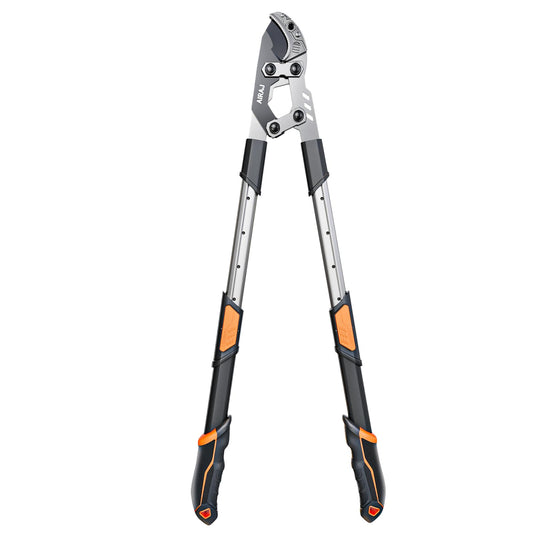 AIRAJ 27-37'' Extendable Anvil Loppers for Tree Trimming Heavy Duty with Compound Action | Branch Cutter with 2” Cutting Capacity | Chops Thick Branches Ease | Garden Lopper Pruning Shears Heavy Duty