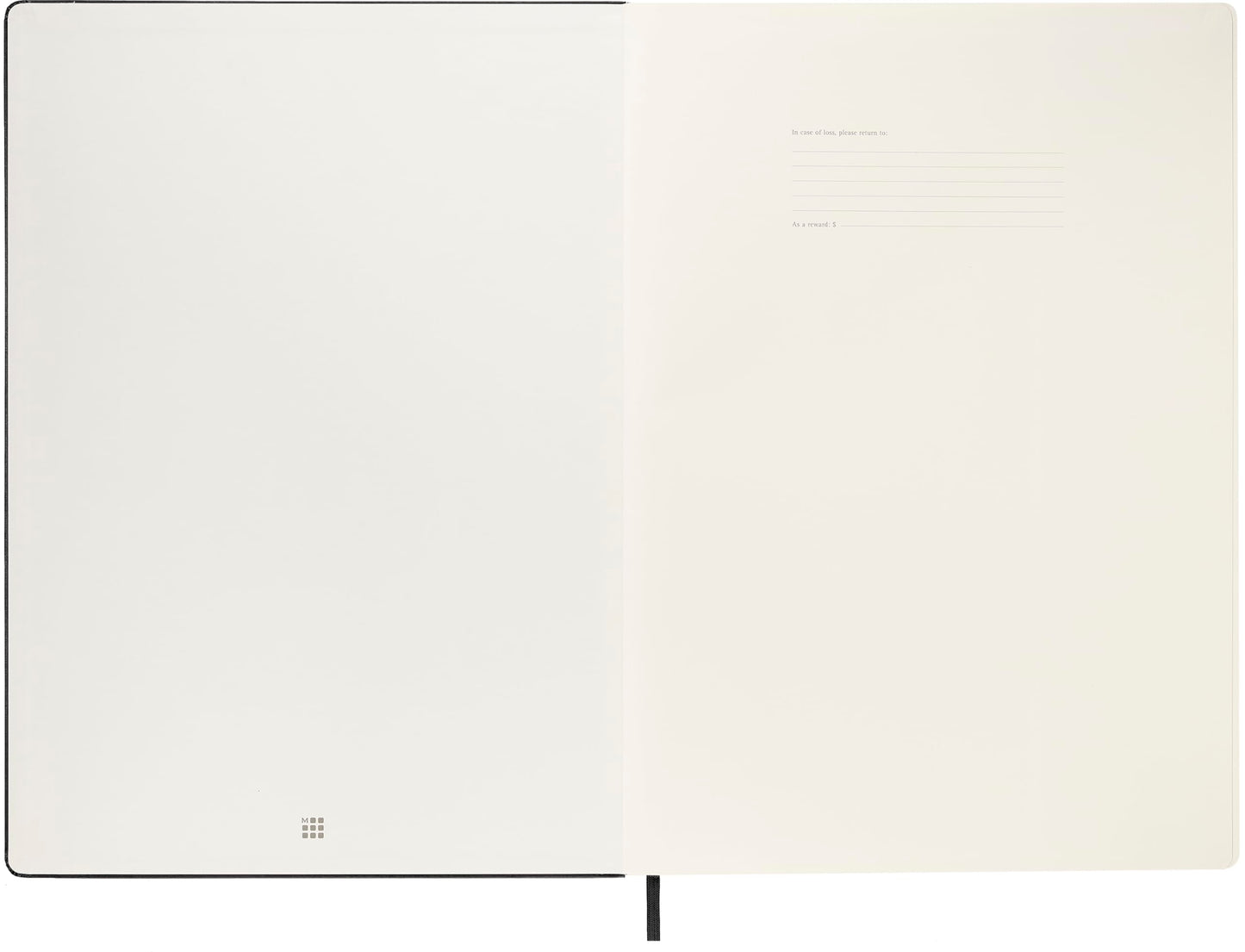 Moleskine Art Sketchbook, Hard Cover, A3 (11.75" x 16.5") Plain/Blank, Black, 96 Pages
