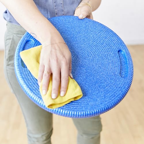 ECR4Kids CircleSpots, Seating Pads, Blue, 10-Pack